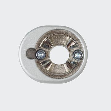 Rosette de fixation Argenté