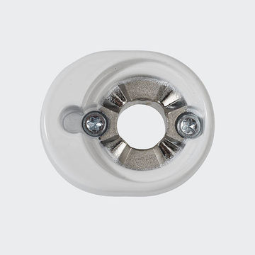 Rosette de fixation RAL 9016 (blanc trafic)