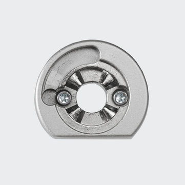 Rosette de fixation Acier inoxydable | Gauche