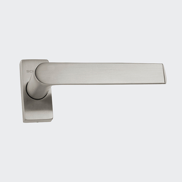 Béquille de porte droite (acier inox) 