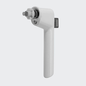Poignée de fenêtre RAL 9010 (blanc pur)
