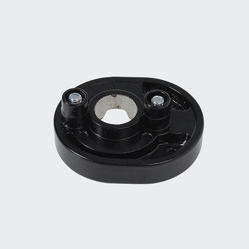 Rosette de fixation RAL 9005 (noir profond)