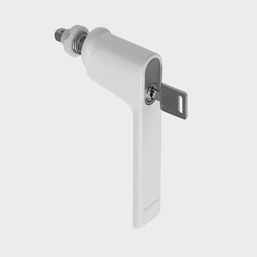 Poignée de fenêtre RAL 9010 (blanc pur)