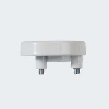 Rosette de fixation RAL 9016 (blanc trafic)