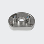 Rosette de fixation Acier inoxydable | Gauche