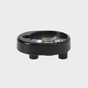 Rosette de fixation RAL 9005 (noir profond)