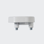 Rosette de fixation RAL 9016 (blanc trafic)