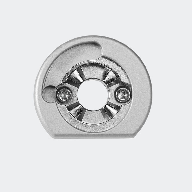 Rosette de fixation Argenté | Gauche