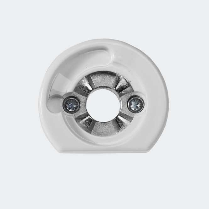 Bevestigingsrozet RAL9016 (verkeerswit) | Links