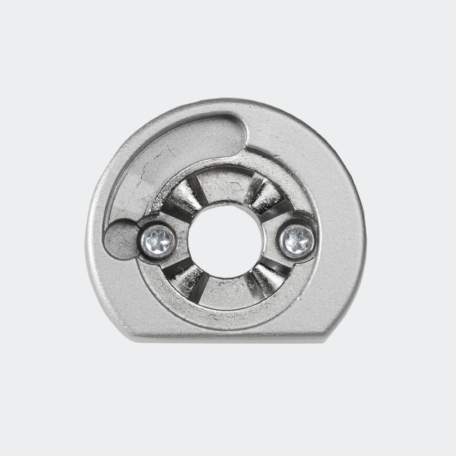 Rosette de fixation Acier inoxydable | Gauche