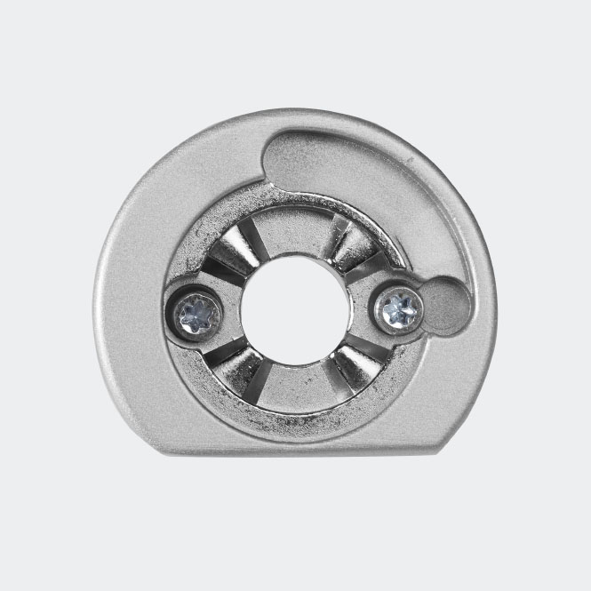 Rosette de fixation Acier inoxydable | Droite