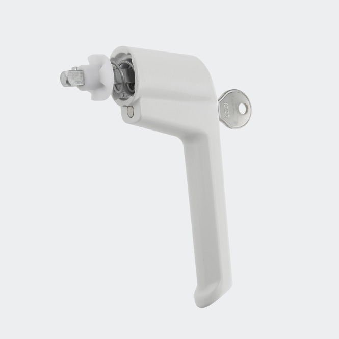 Poignée de fenêtre KVD verrouillable, 234039, 234041 