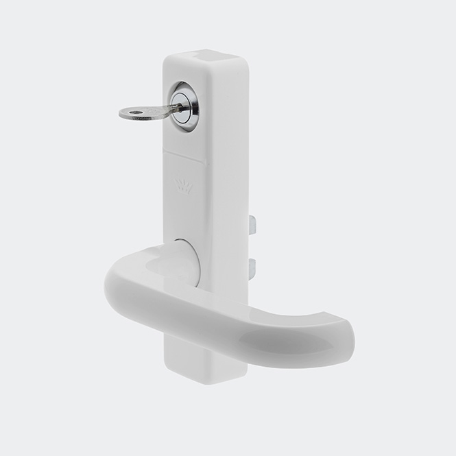 Poignée de fenêtre (crémone-levier manuel) verrouillable, 21457700, 21457800, 21457900, 21458000 