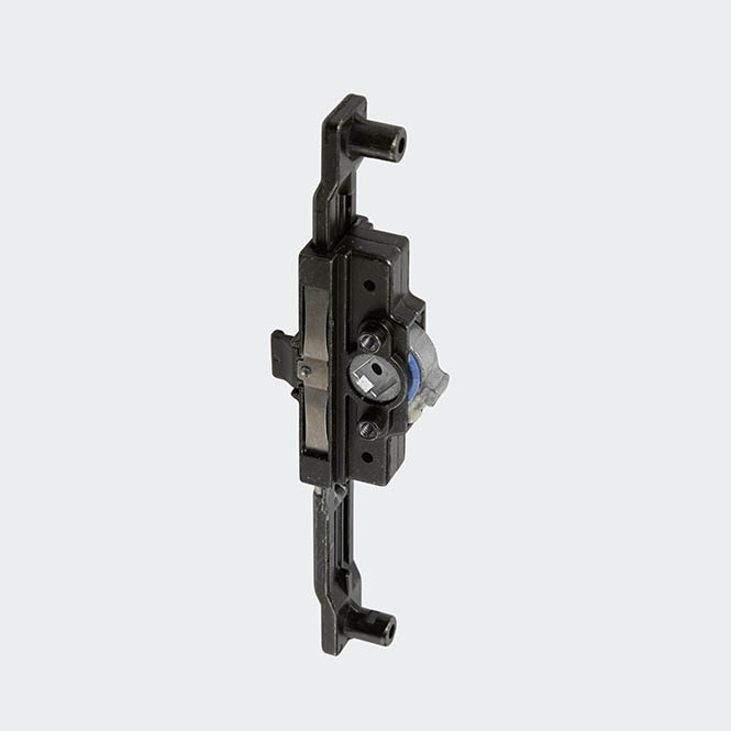 Crémone de verrouillage encastrée pour poignée à ficher, 25313600 