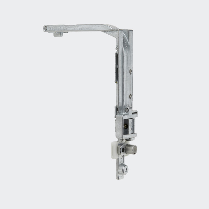 Hoekgeleiding met blokkeerfunctie 