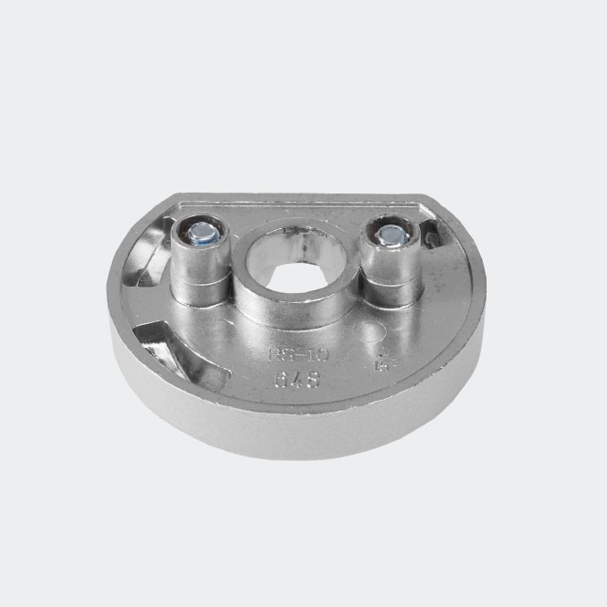 Bevestigingsrozet Zilver | Rechts