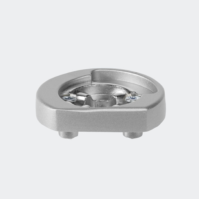 Rosette de fixation Acier inoxydable | Droite