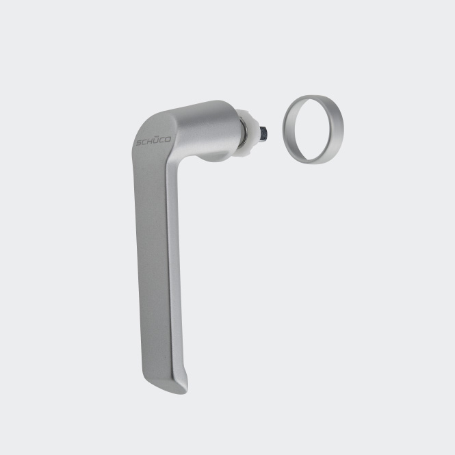 Poignée de fenêtre, 234004 Argenté