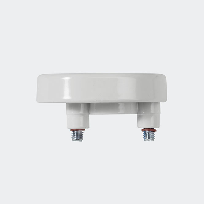 Rosette de fixation RAL 9010 (blanc pur)