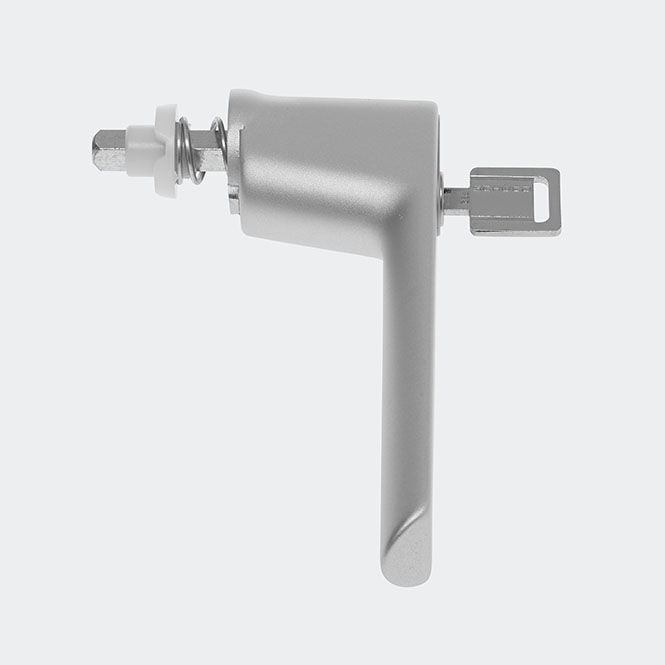 Raamgreep, 247656 Zilver