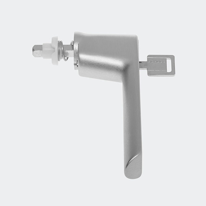 Poignée de fenêtre, 247660 Acier inoxydable