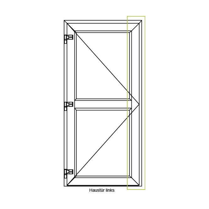 Dag- en nachtslot (enkelvoudige vergrendeling) 