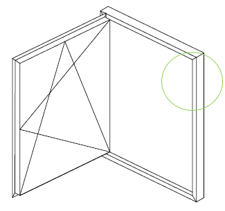 Gâche de verrouillage gauche