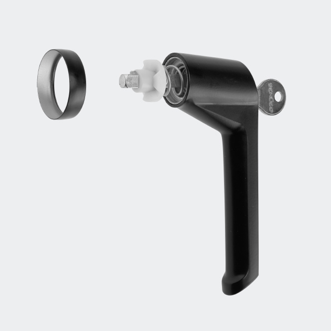 Poignée de fenêtre verrouillable, 234014, 234016, 234017, 234037 