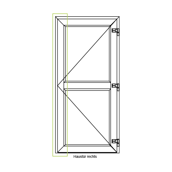 Dag- en nachtslot (enkelvoudige vergrendeling) 